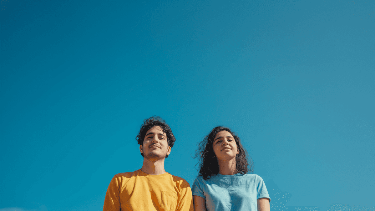 a boy and a girl